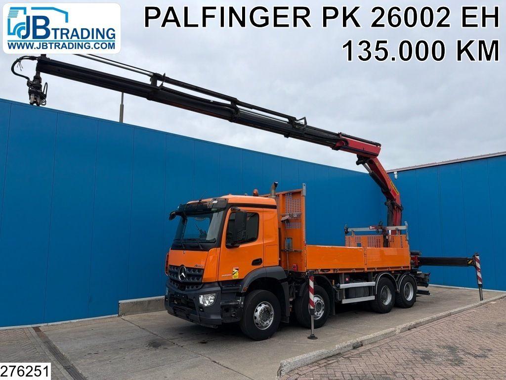 Mercedes-Benz Actros 2636 8x4, EURO 6, Palfinger, PTO