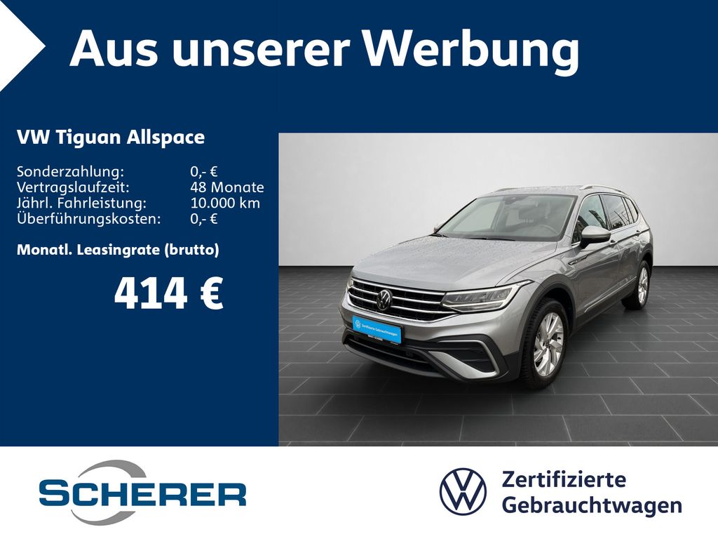 Volkswagen Tiguan Allspace 2.0 TDI DSG Life 7-Sitze+AHK+Nav