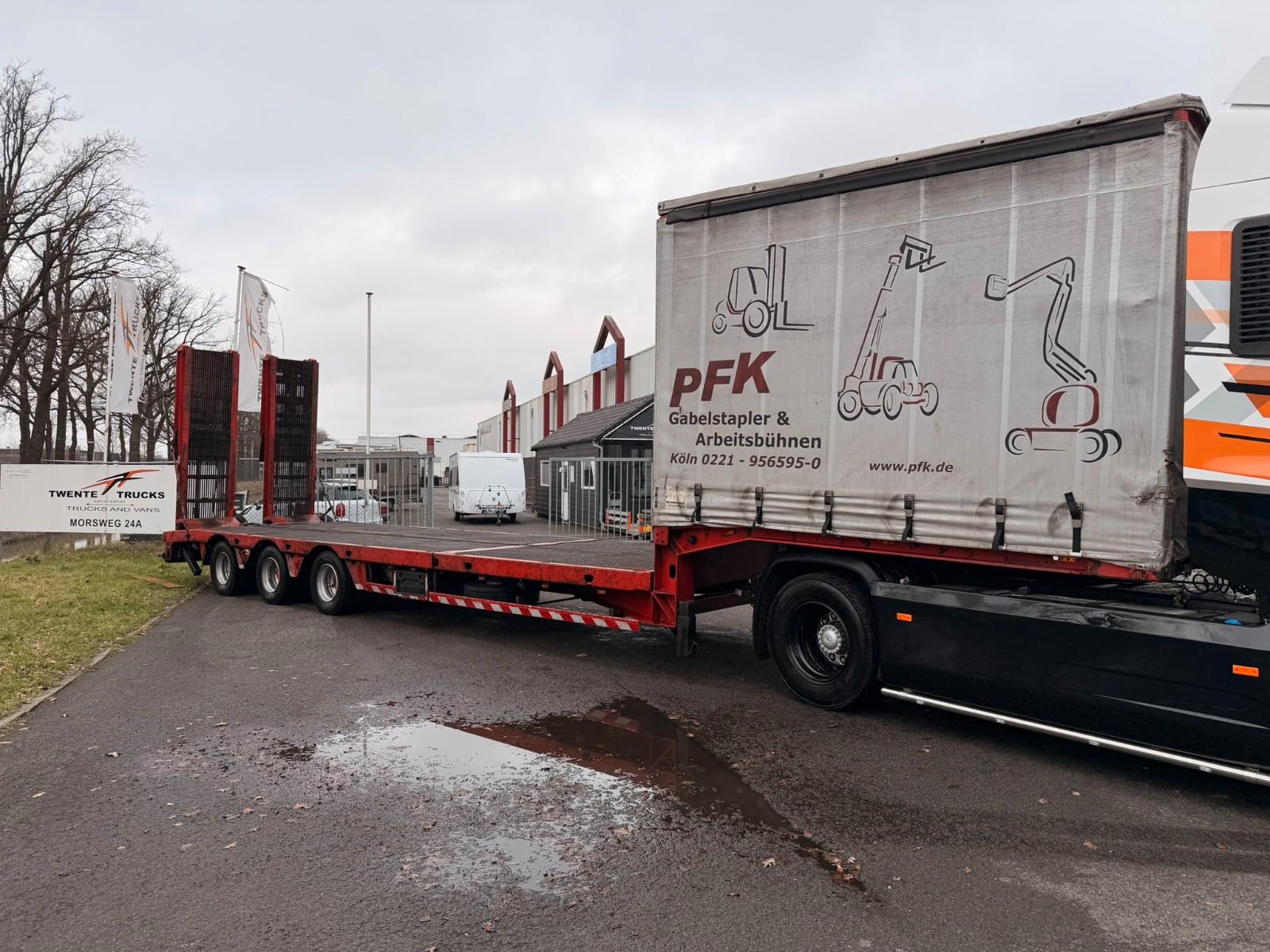 Faymonville Semi Gabelstapler transporter
