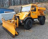 Mercedes-Benz Unimog U418/10 4x4 Winterdienst-Schneeschild-AHK - Schneeschild
