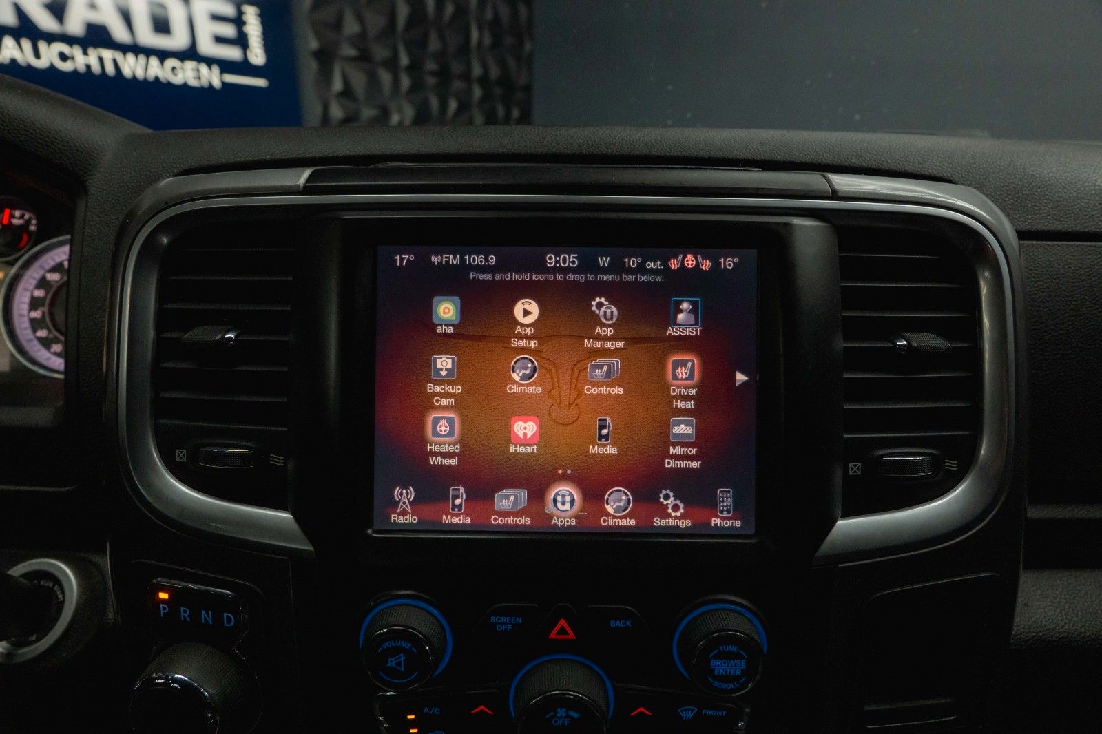 Fahrzeugabbildung Dodge RAM 5.7 V8 HEMI 4x4 Sport OFFROAD Night WARLOCK