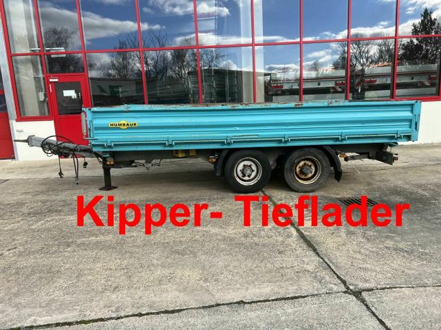 Humbaur  Tandem Kipper- Tieflader