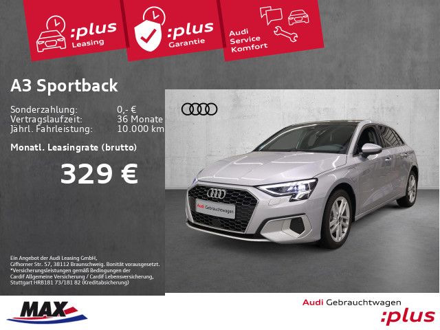 Audi A3 Sportback 40 TFSI e advanced LED+DCP+PANO+USB