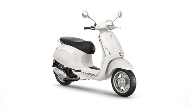 Vespa Primavera 125 Eu5+ weiß - im Zulauf