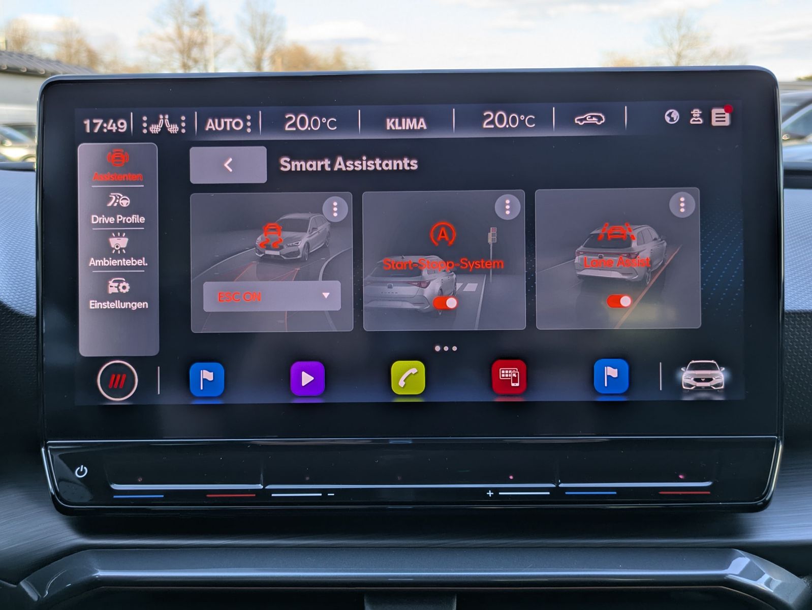 Fahrzeugabbildung CUPRA Leon 1.5 eTSI DSG MATRIX-LED*ACC*AHK*KAMERA*18"