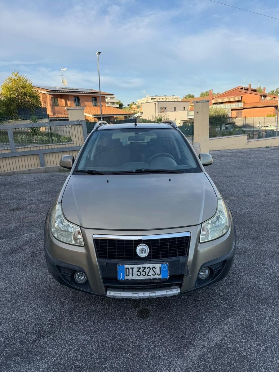 Fiat Sedici 2009 — rear view