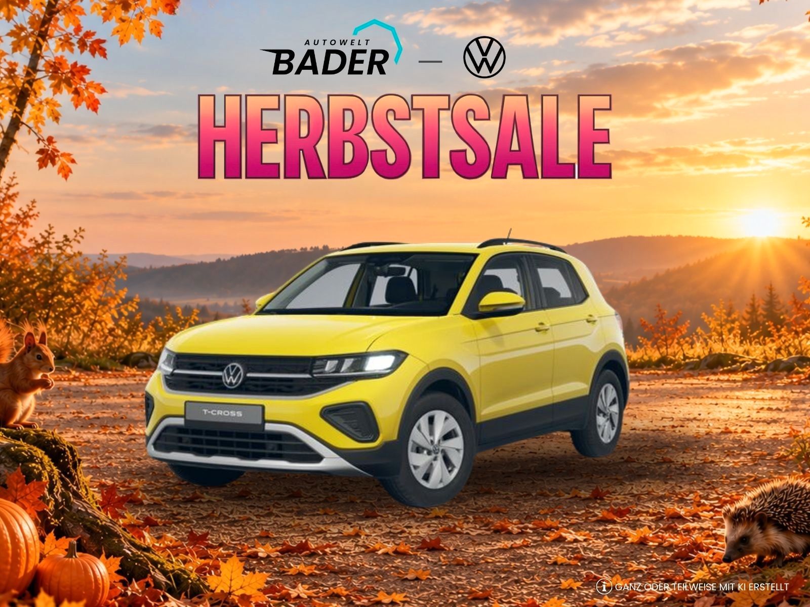 Volkswagen T-Cross Life "Herbst-Sale" AUTOWELT-BADER!