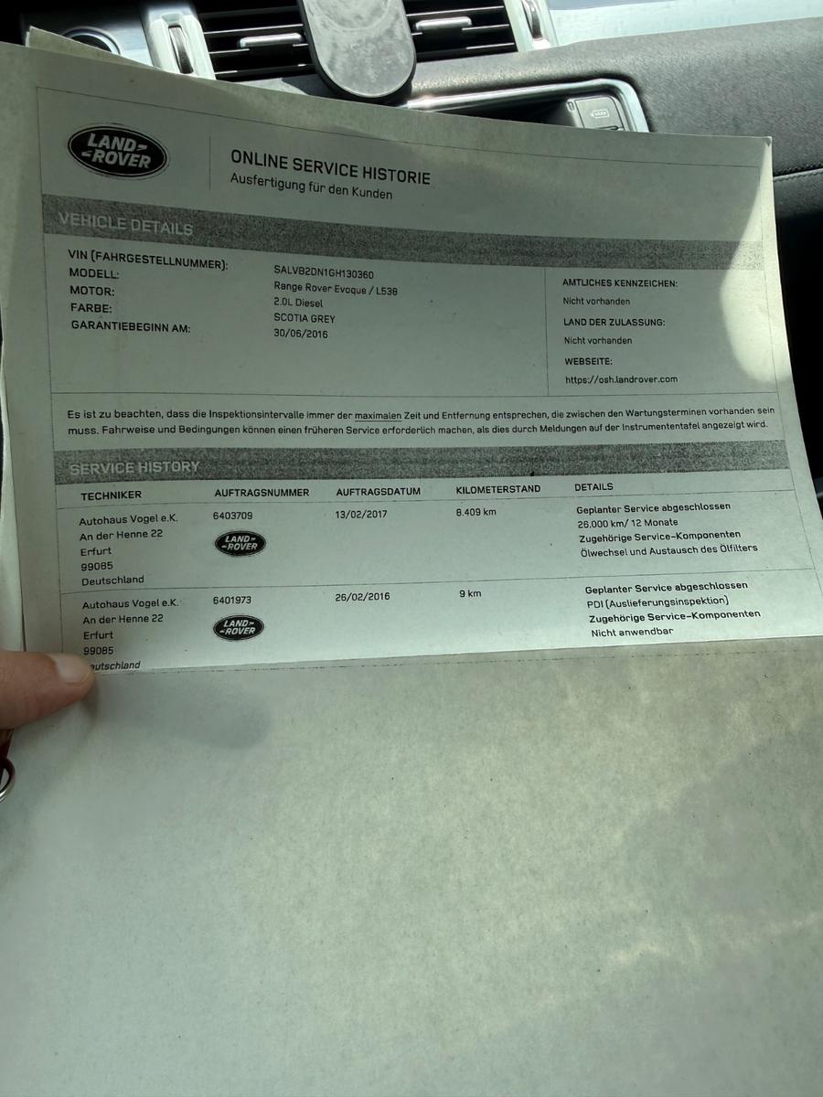 Land Rover Range Rover Evoque 2.0 eD4 SE/Xenon/SHZ