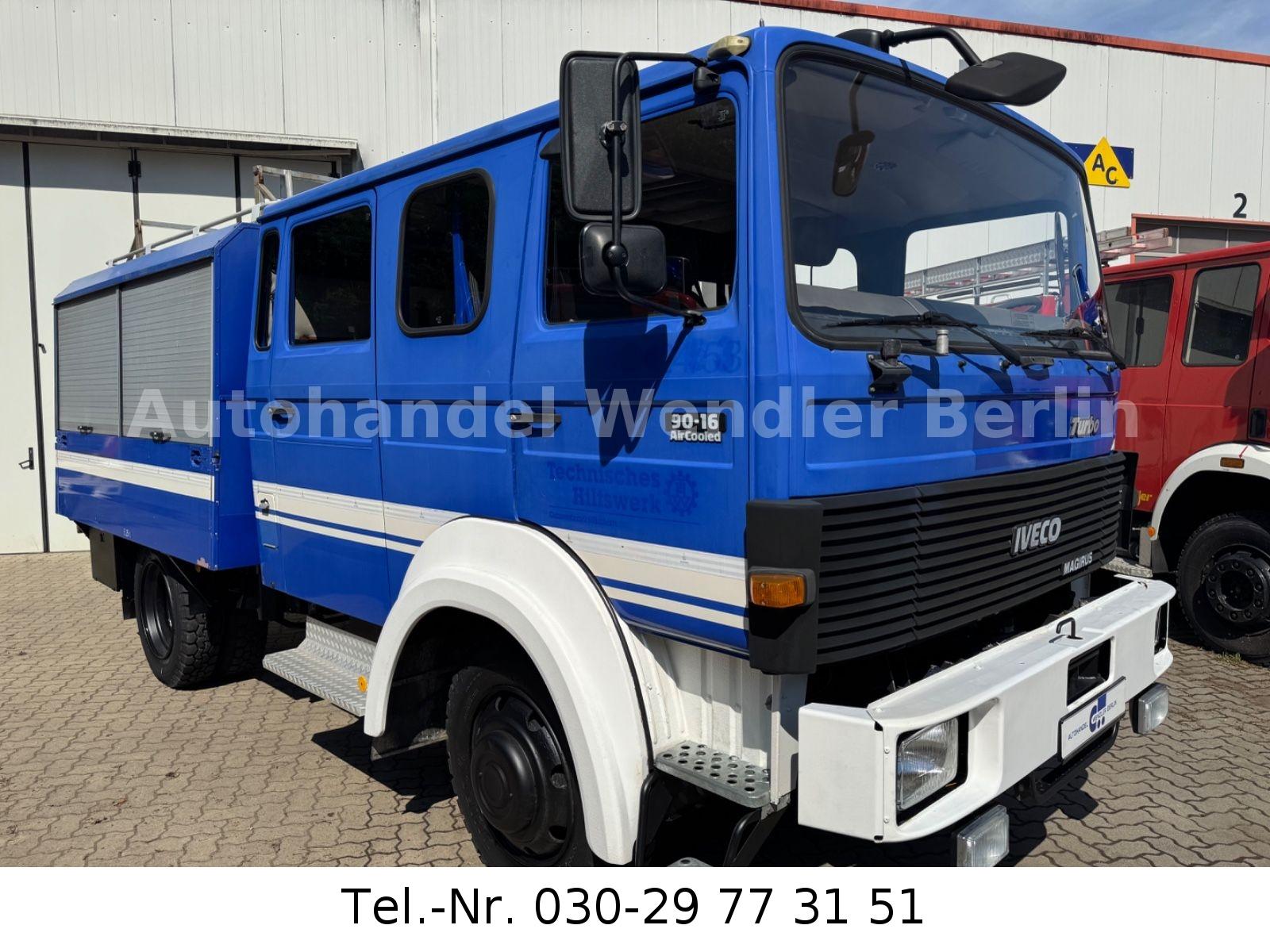 Iveco 9016 AW Koffer Bordwände  TÜV neu H-Gut 90-16