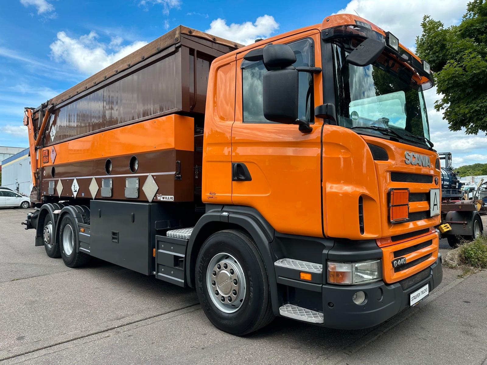 Scania G440*6x2*Willig*Tank Altöl+Filter Entsorgung ADR