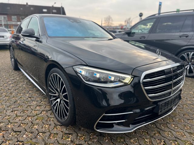 Mercedes-Benz S400d 4M Lang AMG -HUD-Pano-FondEnt-BelüSitz-21Z