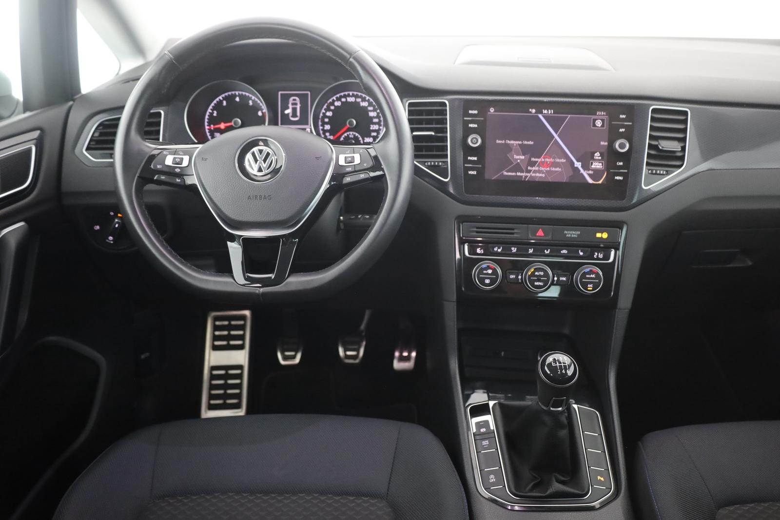 Volkswagen Golf VII 1.0 TSI Sportsvan United LED Tempomat, миниатюра 10