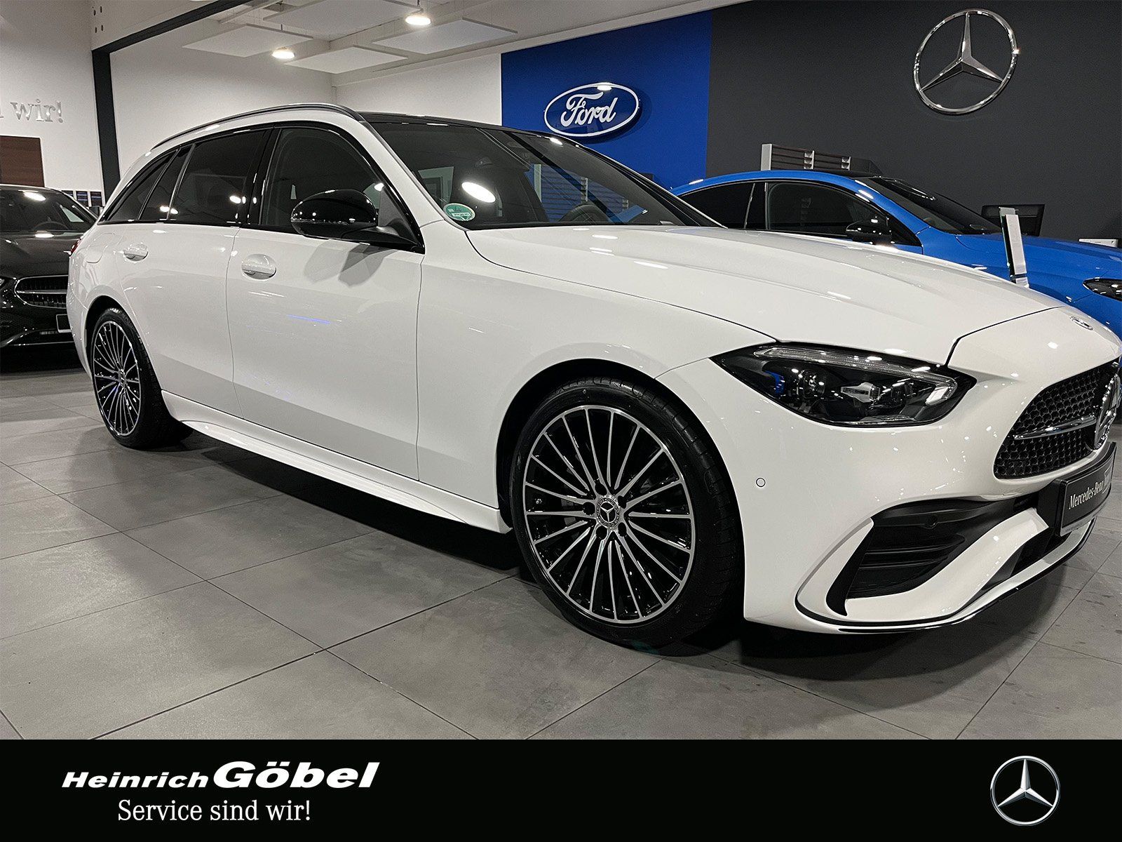 Fahrzeugabbildung Mercedes-Benz C 220 d T AMG+PANO+AHK+NIGHT+360°+DIGITAL+MEMORY