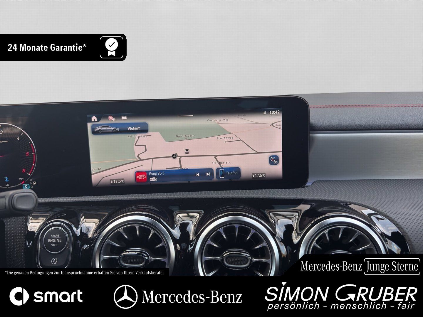 Fahrzeugabbildung Mercedes-Benz CLA 220 d AMG Night Pano Burm MBeam KeyGo 19Zoll
