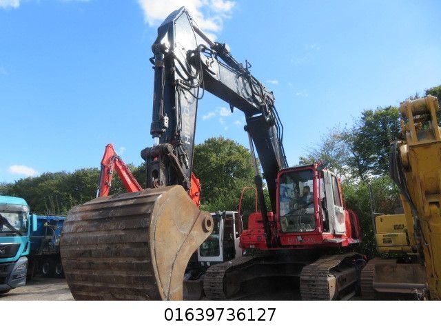 Hitachi ZX 350 LC-3 Umschlagbagger Hubkabine, Hammer Hyd