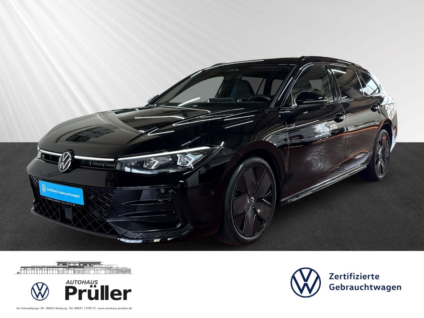VW Passat 2.0 TDI R-Line DSG 360°+AHK+DCC+HuD+Navi