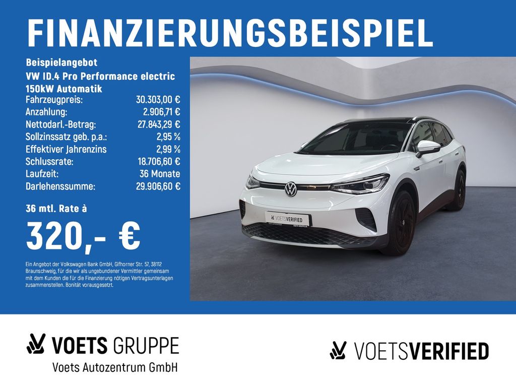 Volkswagen ID.4 Pro Performance electric 150kW Automatik SH