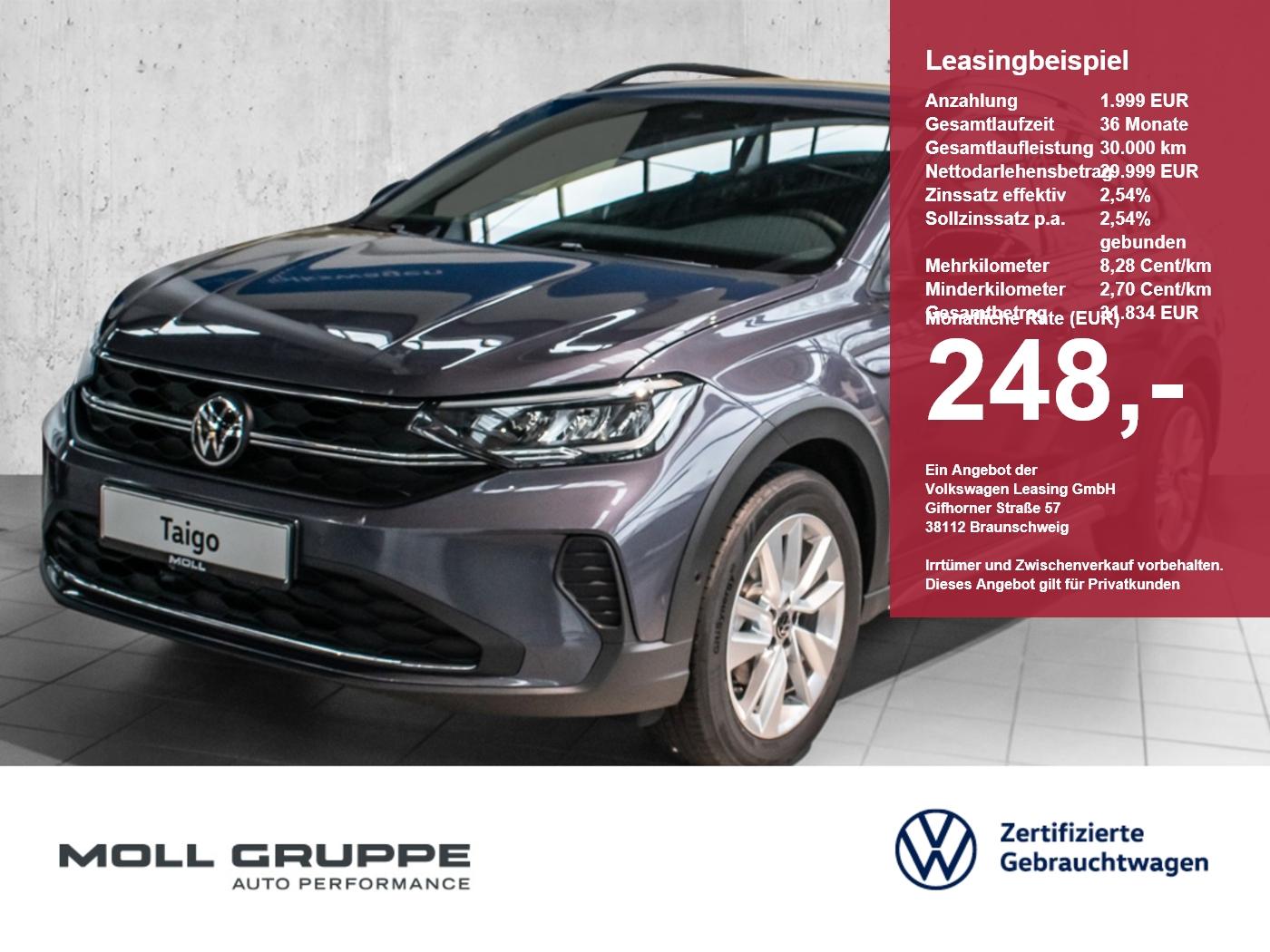 Volkswagen Taigo Life 1.0 l TSI OPF DSG KLIMA ACC AUT LM