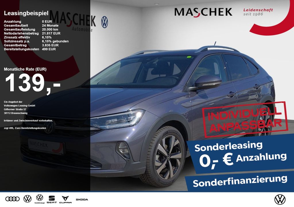 Volkswagen Taigo Style 1.0 TSI Sonderleasing Navi Anschluss