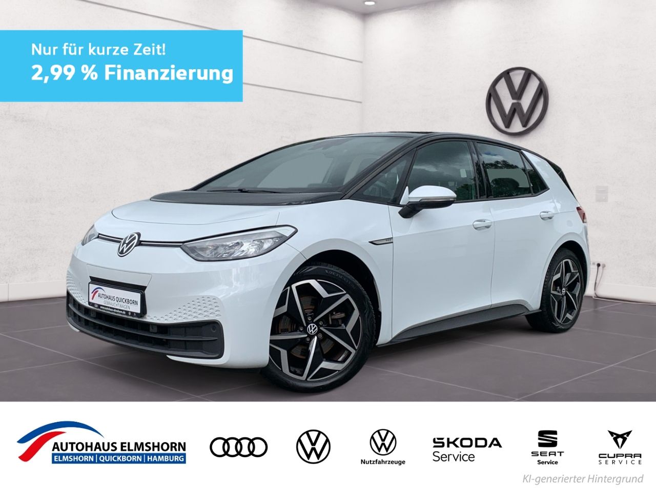 Volkswagen ID.3 Pro 62kWh APP NAVI PDC GJR