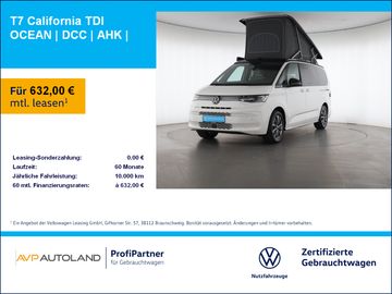 Volkswagen Leasingangebot: Volkswagen T7 California TDI OCEAN | DCC | AHK |