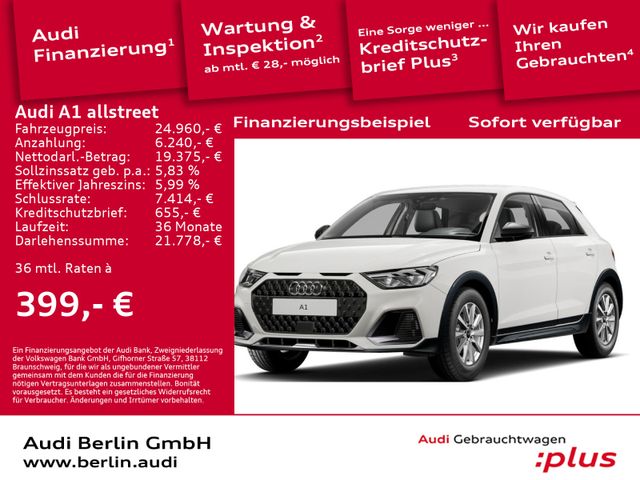 Audi A1 allstreet 30 TFSI 6-Gang