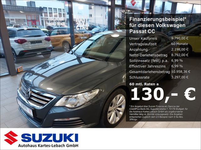 Volkswagen Passat CC 1.8 TSI AC AHK CD Alu Scheckheft an  G