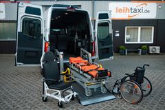 Sprinter 317 Navi Lift Liegend-Rollstuhl LMW BTW