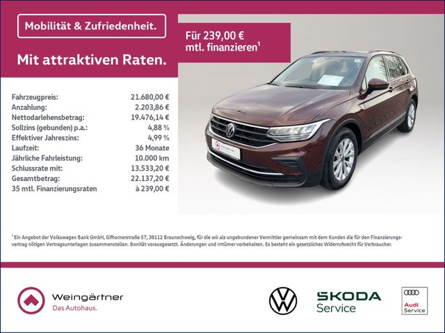Tiguan 1.5 TSI, ACC, Winterpaket, Dachreling, Cl