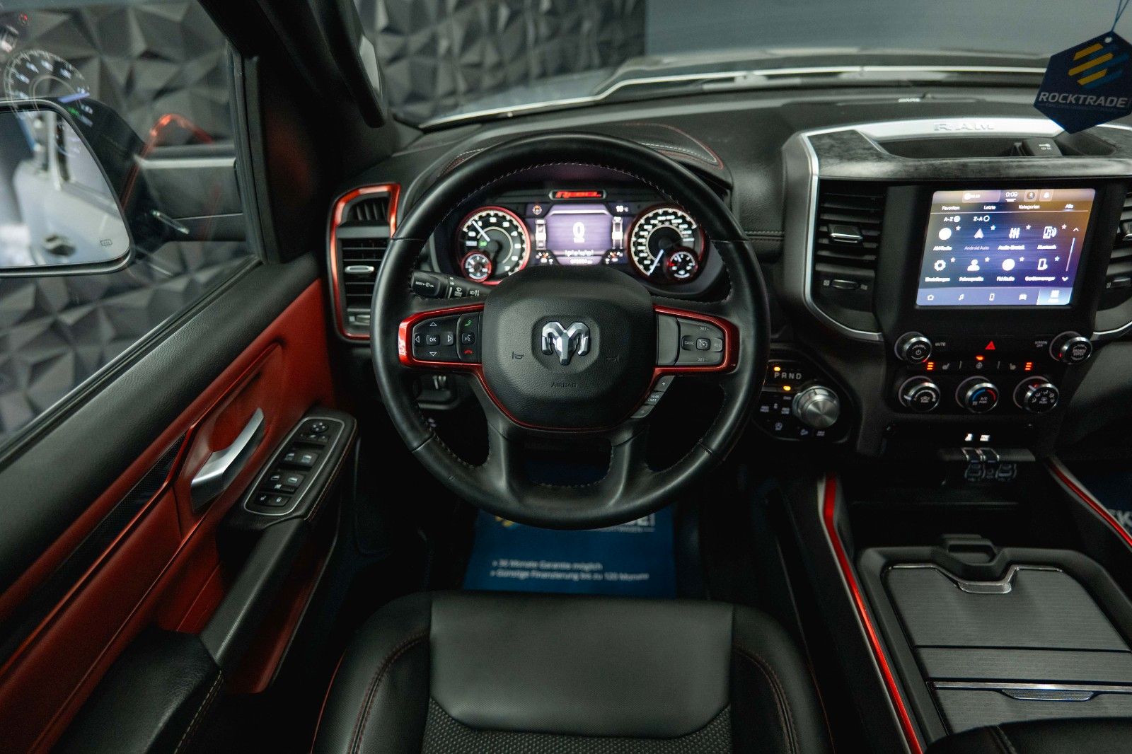 Fahrzeugabbildung Dodge RAM 5.7 V8 HEMI 4x4 REBEL OFFROAD AXLE LOCK 19%