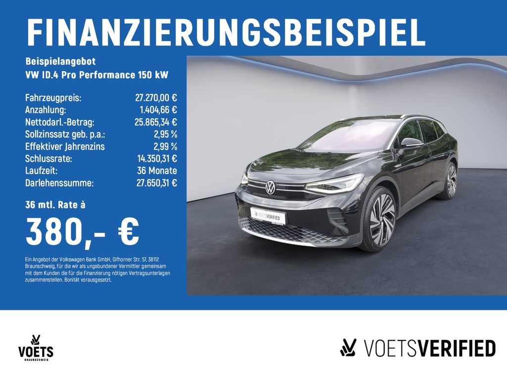 ID.4 Pro Performance 150 kW MATRIX+RearView+NAVI