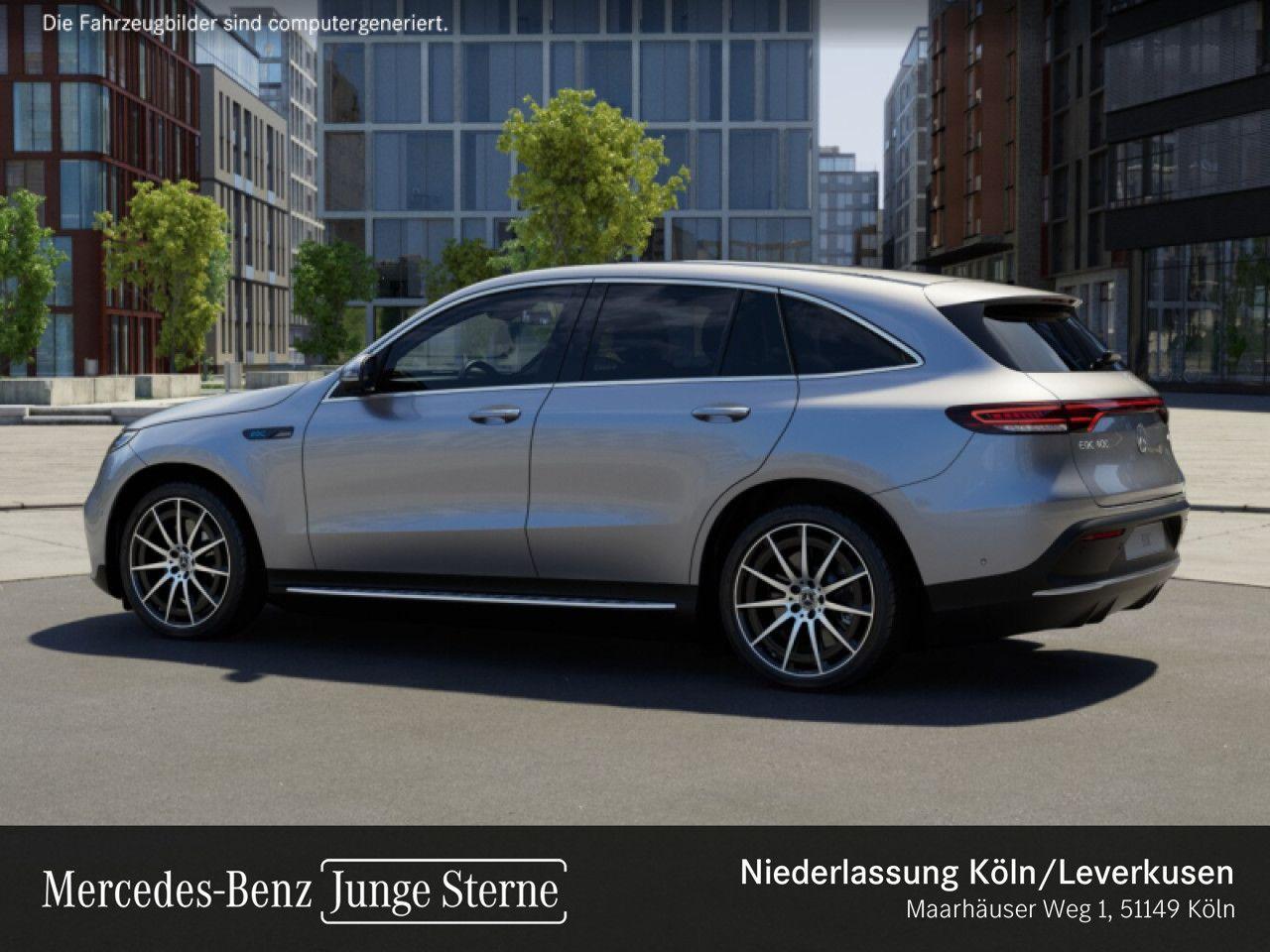 Mercedes-Benz EQC 400 4M AMG/SHD/MBeam/Trittbr/360°/HuD/Distr