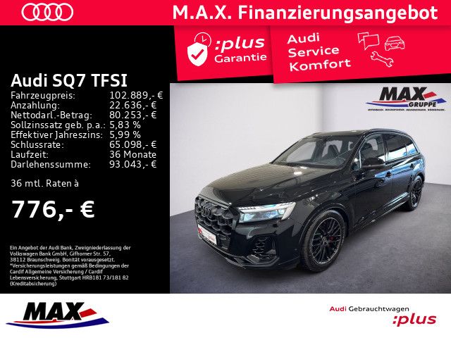 Audi SQ7 TFSI QUATT 7 SITZE +HD MATRIX+AHK+LUFT+PANO+