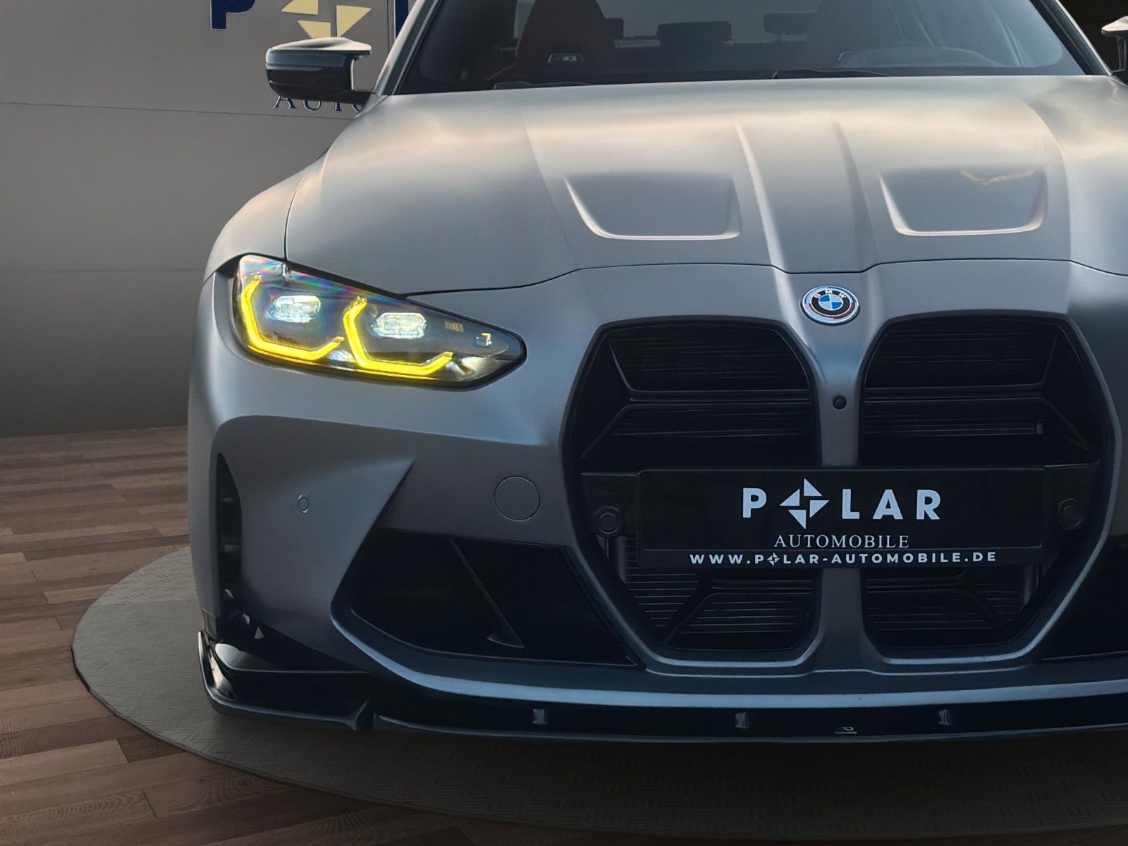 Fahrzeugabbildung BMW M3 Comp. Gelbe M-DRL/Carbon/M-Drivers/Individual