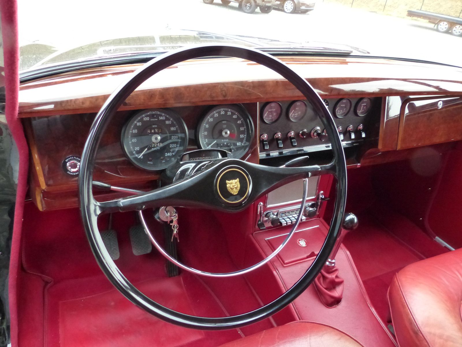 Fahrzeugabbildung Jaguar 340 Saloon *Pappdeckelbrief*