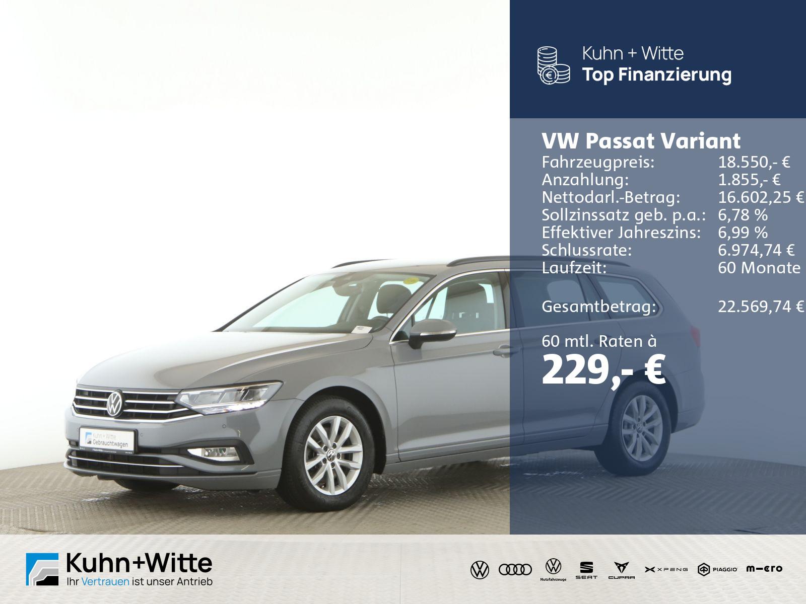 Volkswagen Passat Variant 2.0 TDI Business LED+RFK+Navi