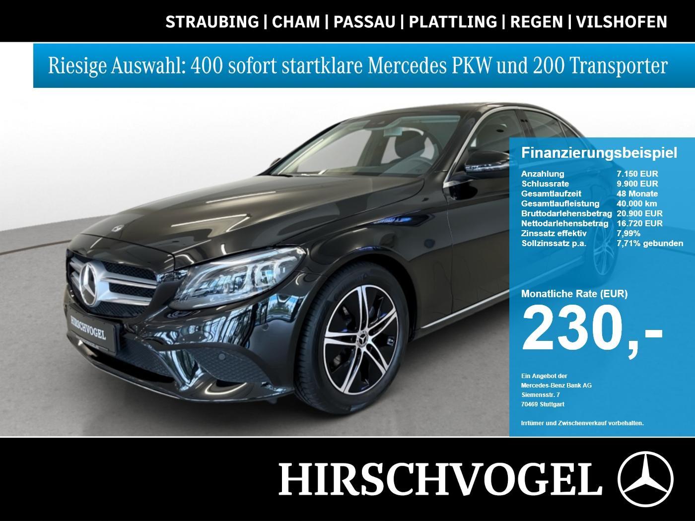 Mercedes-Benz C 180 AVANTGARDE+MULTIBEAM+Navi+PDC+SHZ+Spur-Pak