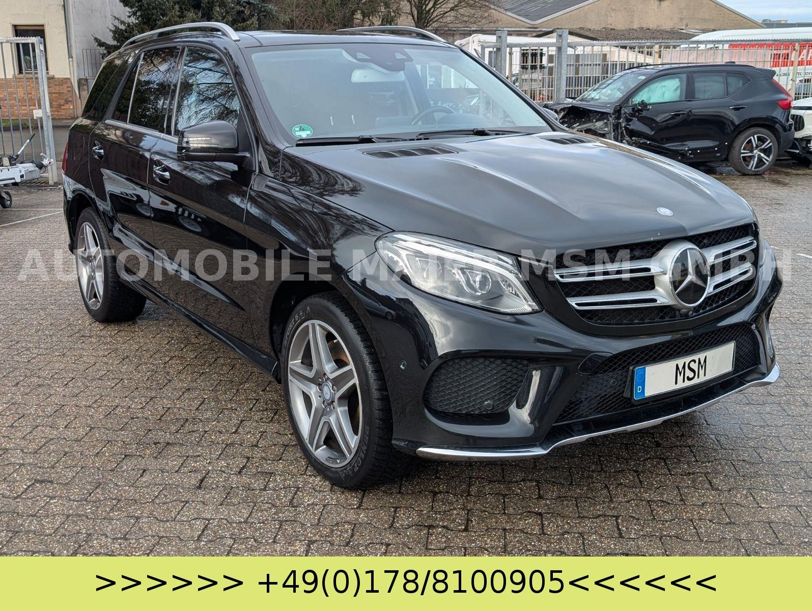 Mercedes-Benz GLE 500  4Matic AMG PANO DISTRONIC LEDER MEMORY