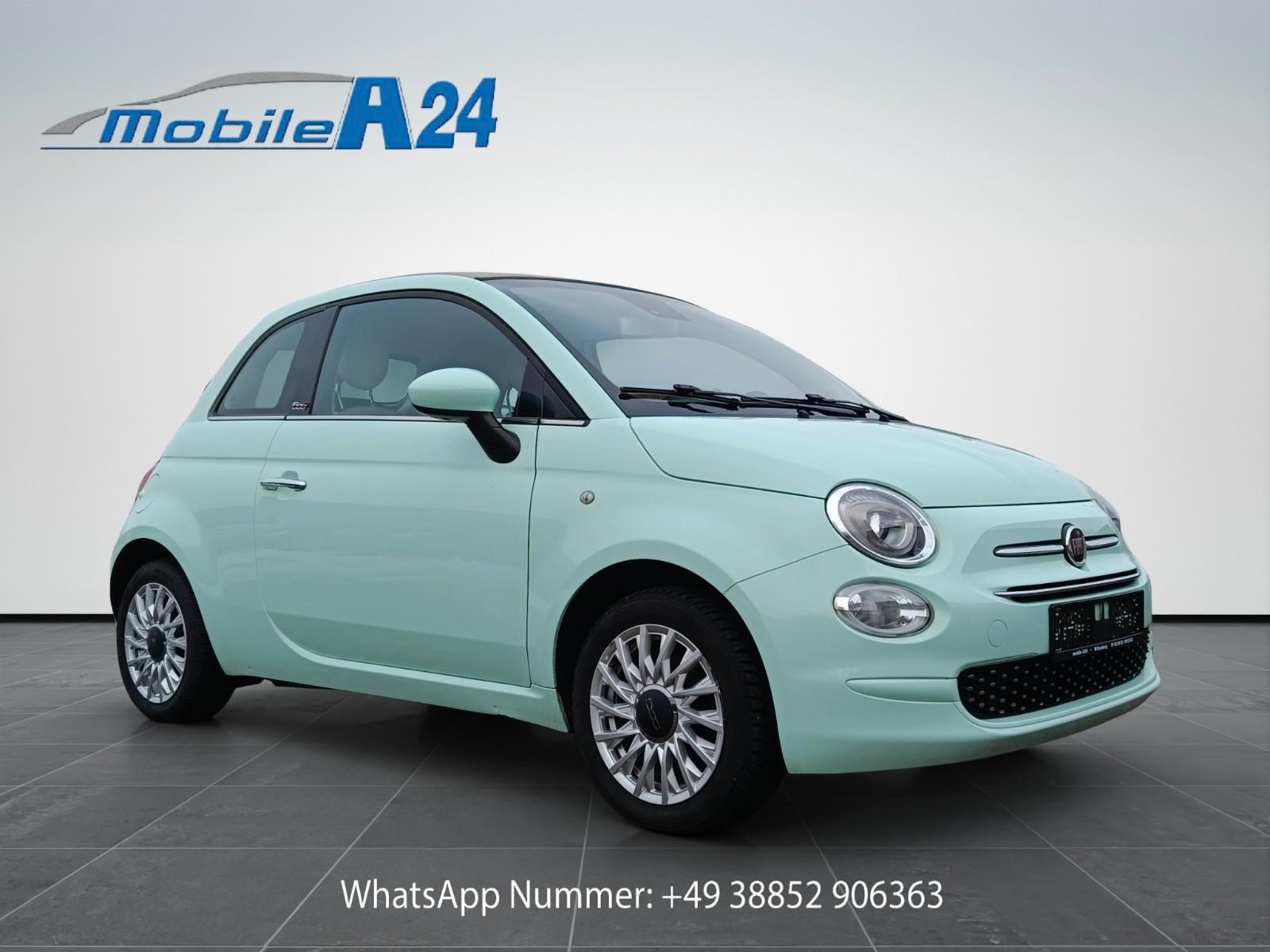 Fiat 500 Lounge Cabrio LED PDC KLIMA ALLWETERREIFEN