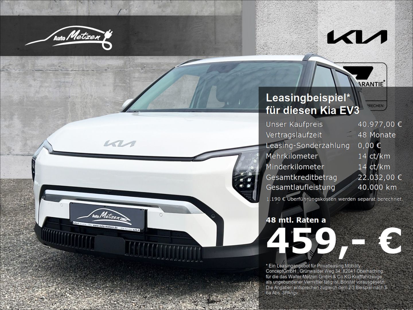 Kia EV3 81,4-kWh Earth P3/P4/P5/P6/P7/P8