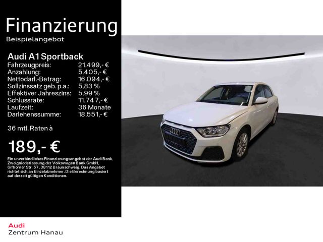 Audi A1 Sportback 25 TFSI VIRTUAL*NAVI-PLUS*KAMERA*PD