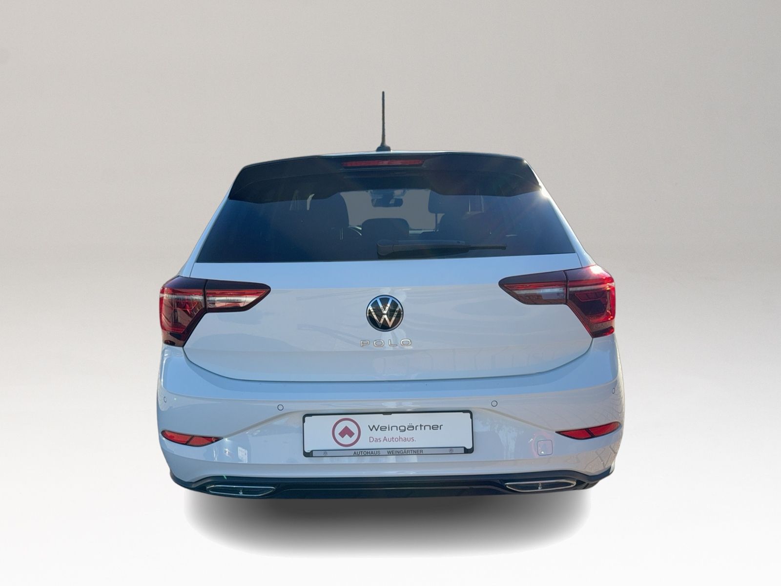 Polo R-Line 1.0 TSI, IQ Drive, Rear view, keyles