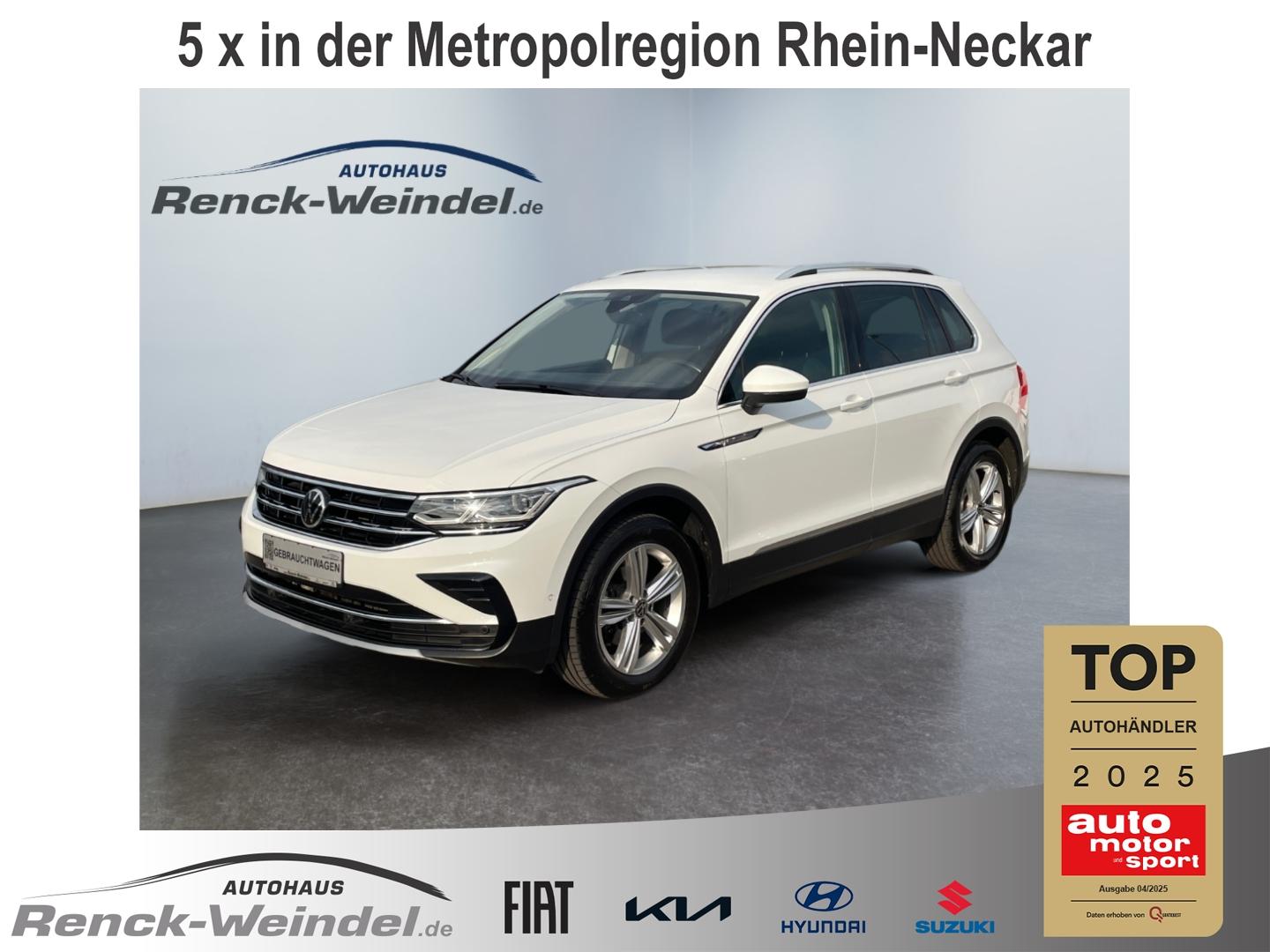 Volkswagen Tiguan Elegance 2.0 TDI Klima Navi LED Rückfahrk