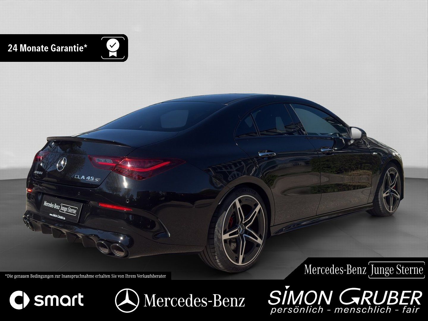 Fahrzeugabbildung Mercedes-Benz CLA 45 S Coupe AMG Night Pano HUD Burm Driver`s