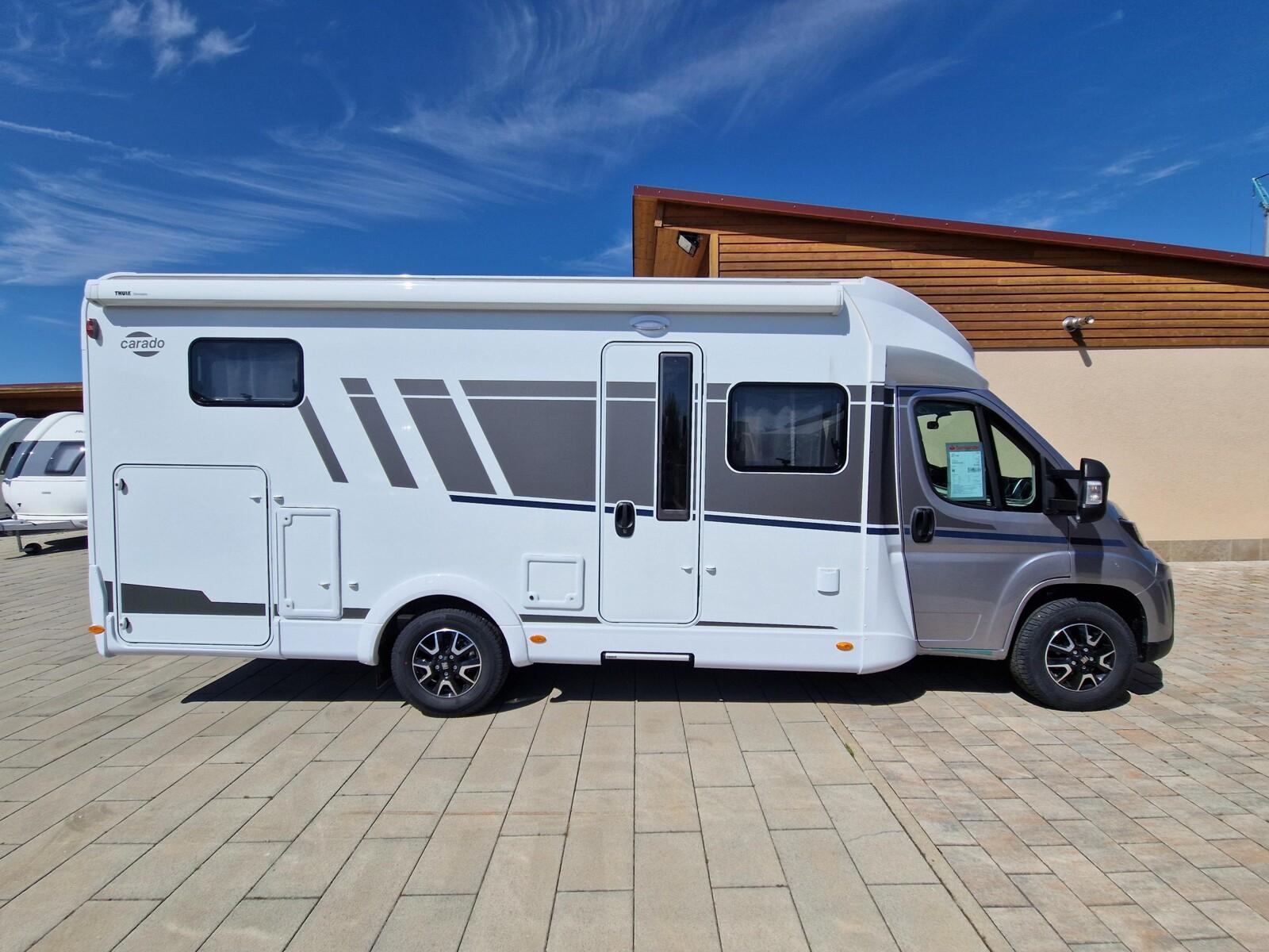 Carado pro+ T 448 Automatik, Hubbett, Radträger, Navi, 