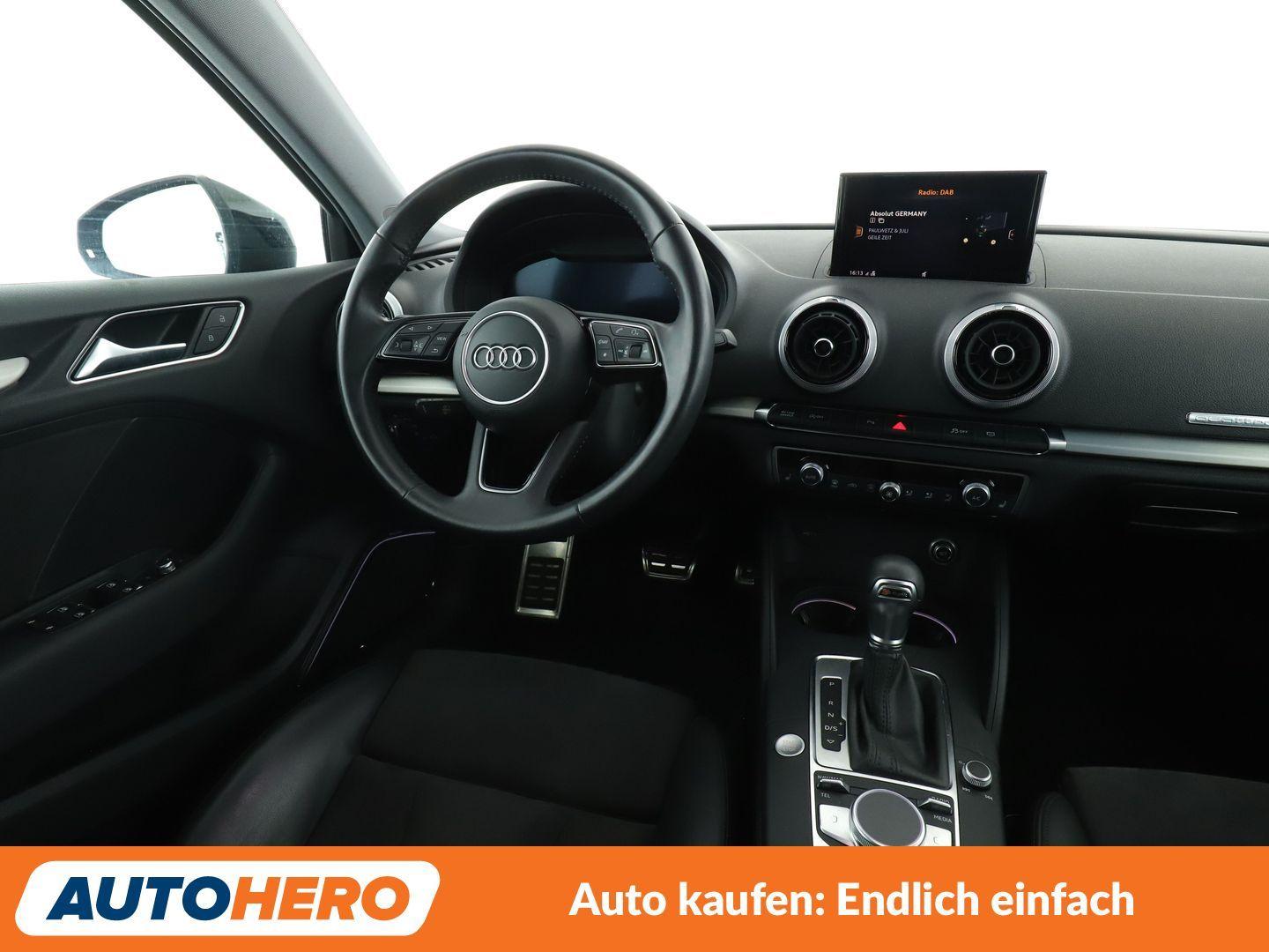 Audi A3 Limousine 40 TFSI quattro Sport Aut.*NAVI*LED, миниатюра 12