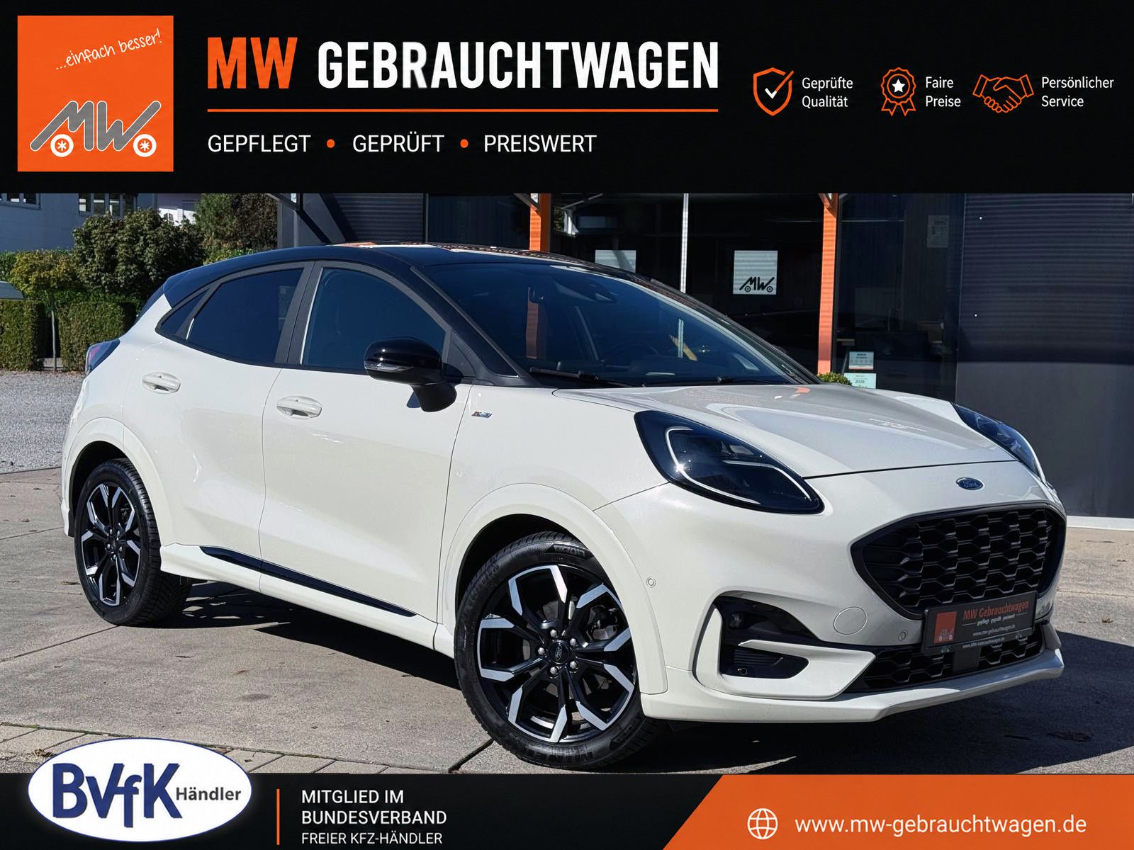 Fahrzeugabbildung Ford Puma 1.0 EcoBoost ST-Line KAM NAV ACC SHZ LED