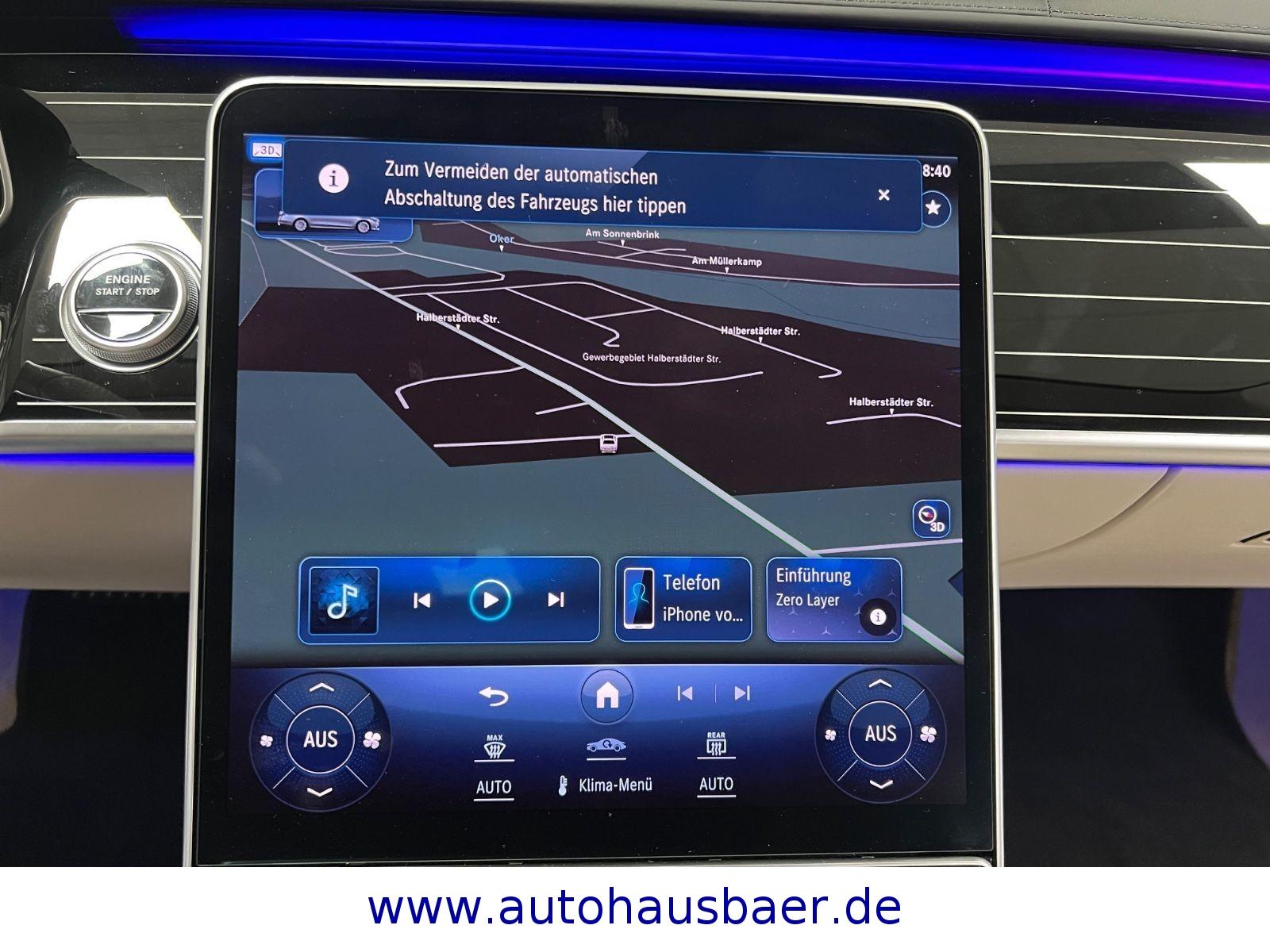 Mercedes-Benz S 580 S -Klasse Lim. S 580 e 4Matic L*Chauffeur*