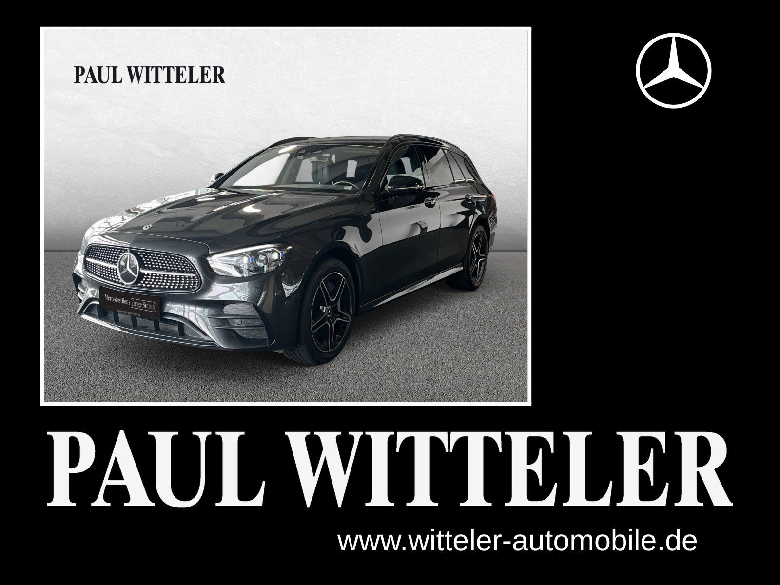 Mercedes-Benz E 300 de 4M T AMG Line 360°/HUD/Night/PANO/Burm.