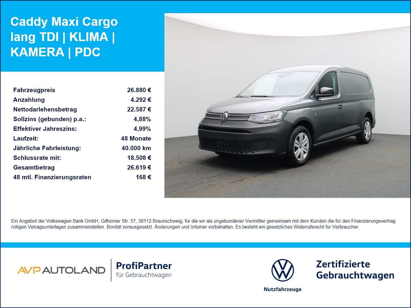 Volkswagen Caddy Maxi - Bild 1